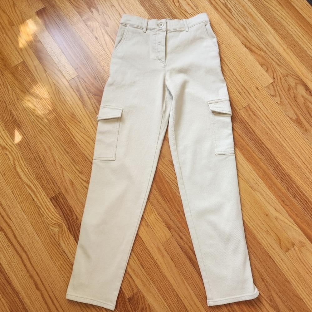 Wilfred Free - Aritzia Modern Cargo Pant Size 0 Gd Birch - Picture 3 of 7
